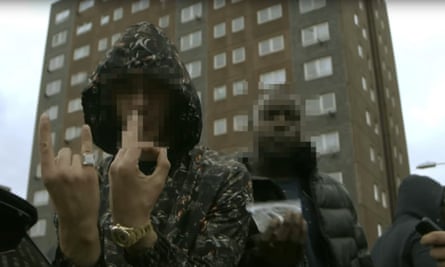 One of Hellbanianz’s slickly made drill rap videos, set on the Gascoigne estate in Barking, east London.
