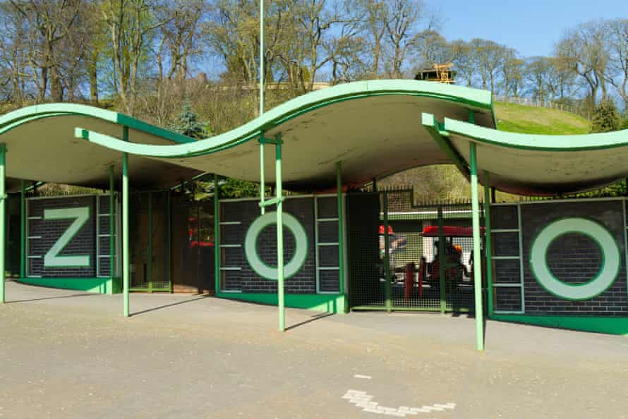 Entrance to Dudley Zoo West Midlands UK