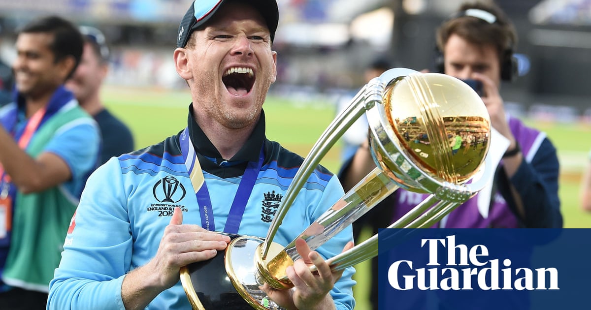Eoin Morgan says World Cup final win was actually bigger than cricket | Andy Bull