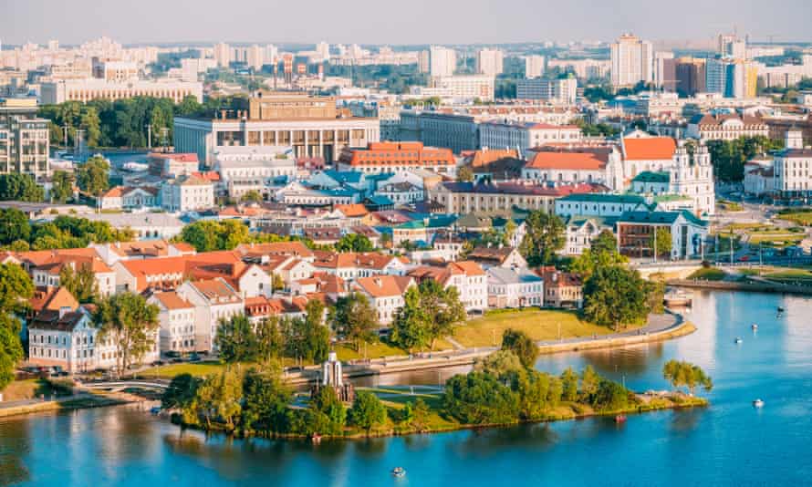 Minsk, capital of Belarus.