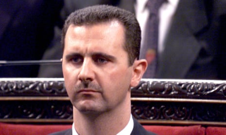 Syria’s president Bashar al-Assad.