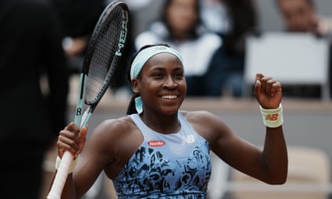 Coco Gauff learns hard way as she reaches French Open quarter-final | French Open 2022 | The Guardian
