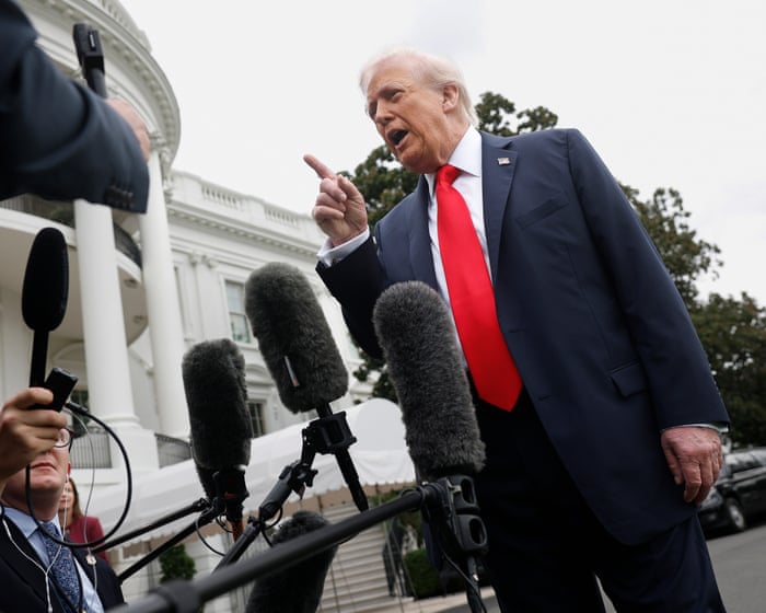 ABC not banned from Trump press conferences, managing director says – as it happened