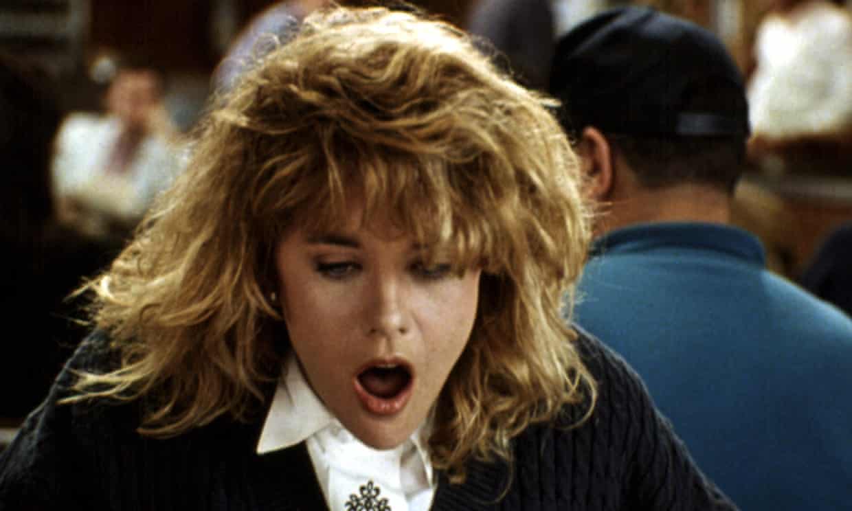 ‘Copulatory vocalisation’ … Meg Ryan in When Harry Met Sally.