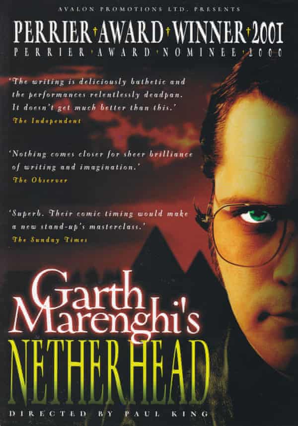 Garth Marenghi’s Netherhead flyer designed by James Bachman