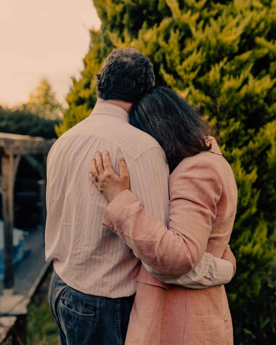Keith and Claire at home in Sussex