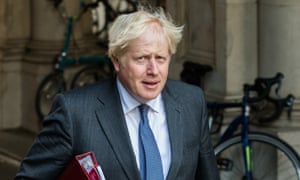 Boris Johnson on Tuesday. His government won the debate over the internal market bill on Monday night by 77 votes.