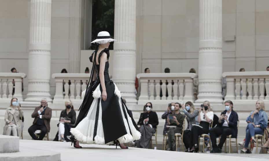We begin again': Chanel returns with first major live shows of pandemic |  Chanel | The Guardian