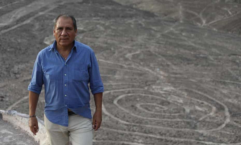 Johny Isla, chief archaeologist for the Nazca and Palpa Lines for Peru’s ministry of culture.