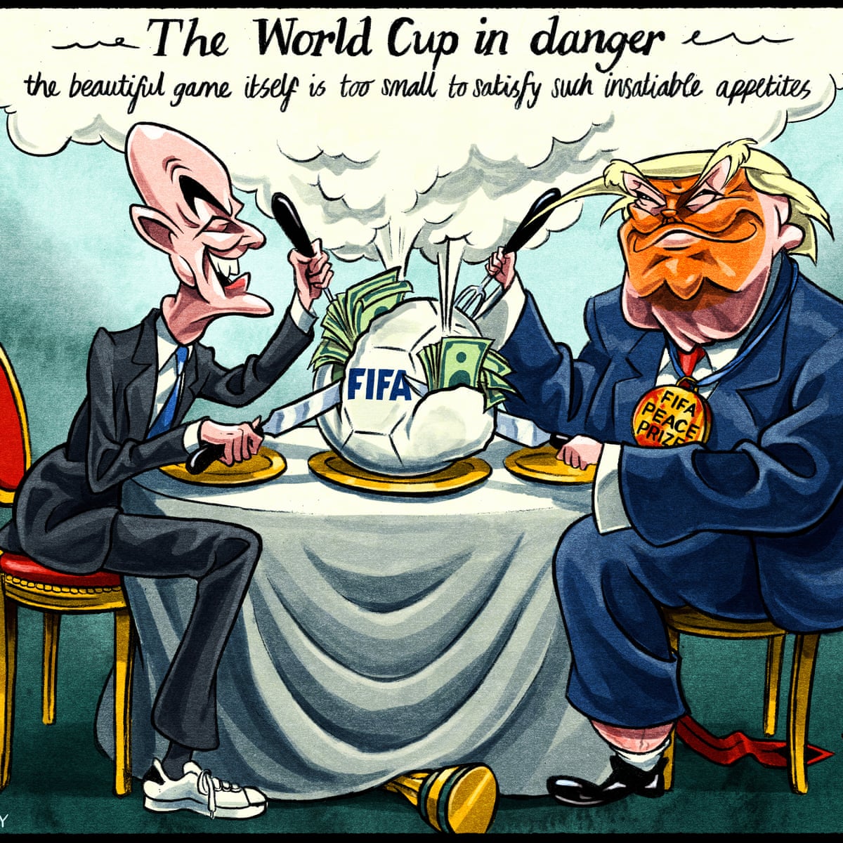 Ο Ben Jennings σχετικά με τα σχέδια να επιτραπεί σε ιδιώτες επενδυτές να αγοράσουν μερίδια στο Παγκόσμιο Κύπελλο – κινούμενα σχέδια