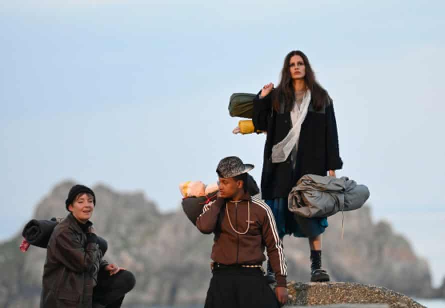 Sarah Wright, Girum Bekele and Caitlin Kaur in Calvino Nights.