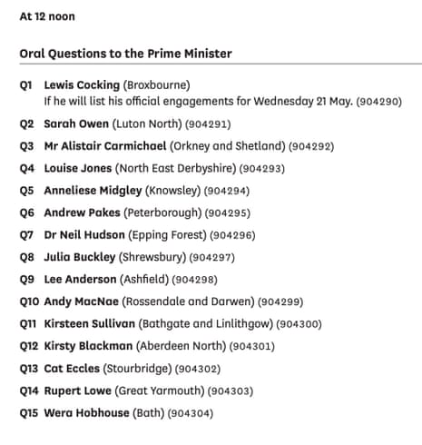 PMQs
