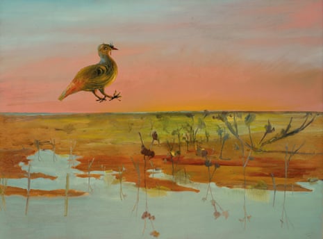 Sidney Nolan's 1948 painting  Desert Bird
