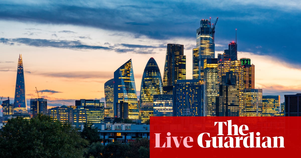 UK housing market sees ‘marked slowdown’, as recession fears ebb – business live