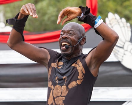 Lekiddo, Lord of the Lobsters at the Gateway stage at Glastonbury