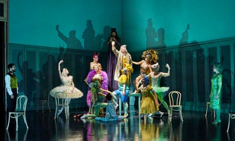 Tales of Hoffmann, Damiano Michieletto’s new staging, on its debut at  Opera Australia. The production comes to London in the 2024-25 season.