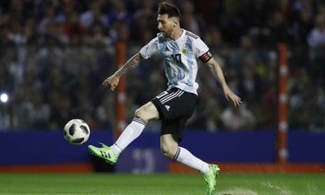 There is a sense that Argentina’s fortunes lie entirely in the control of Lionel Messi.