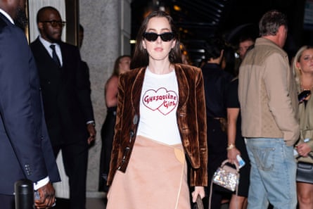 Alana Haim attends the Louis Vuitton cruise 2027 after-party at Maxime’s in New York City.