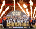 Super League Grand Final: Warrington Wolves 10-23 Wakefield Trinity – as it happened