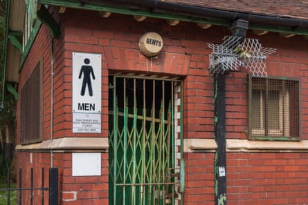 A closed nationalist toilet successful Avonmouth, Bristol.