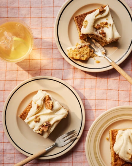 Kate Jenkins’ carrot cake blondie.