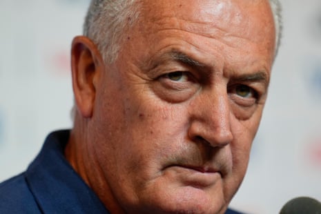 Paraguay head coach Gustavo Alfaro
