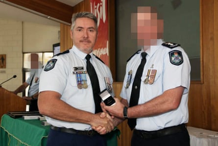 Senior Sergeant Bradley Rix in 2017. Queensland. Australia
