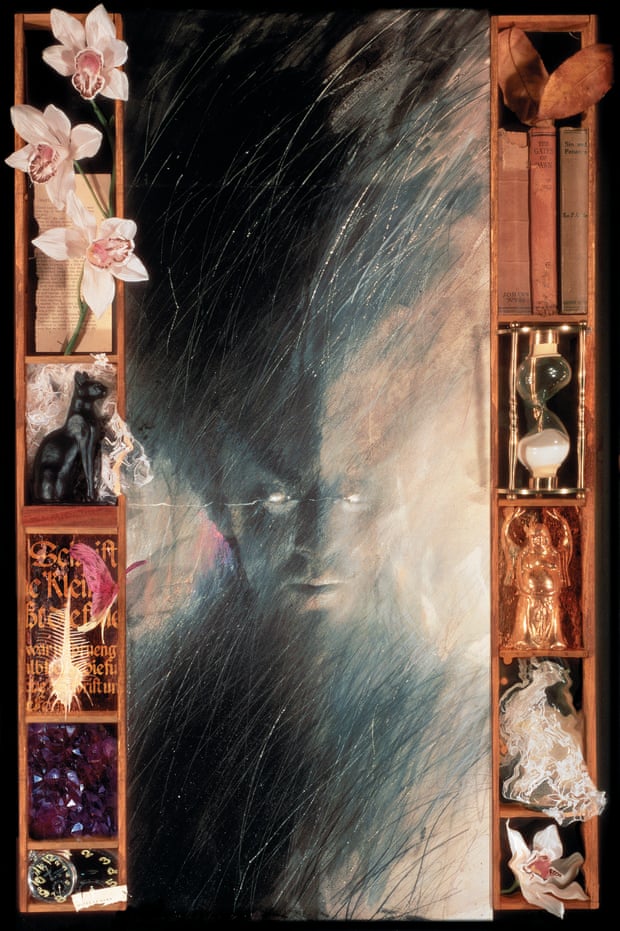 Artwork for Sandman Issue 1, by Dave McKean.