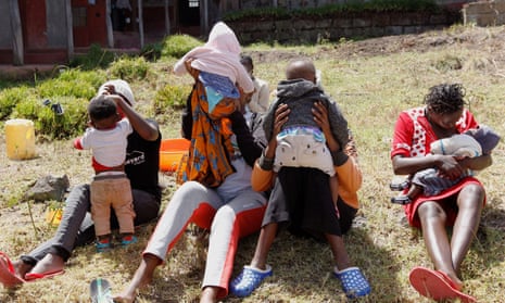 Teenage mothers and pregnant girls are able to attend the Serene Haven secondary school in Nyeri, Kenya.