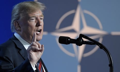 Trump claims victory as Nato summit descends into mayhem | Nato | The Guardian