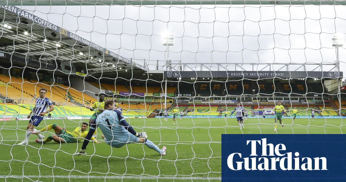 Norwich stare at the trapdoor after Trossard seals win for Brighton