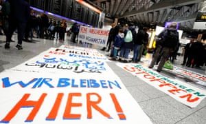 Demonstrations against deportations from Germany to Afghanistan