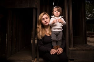 Ginger Rouse with her 15 month old daughter