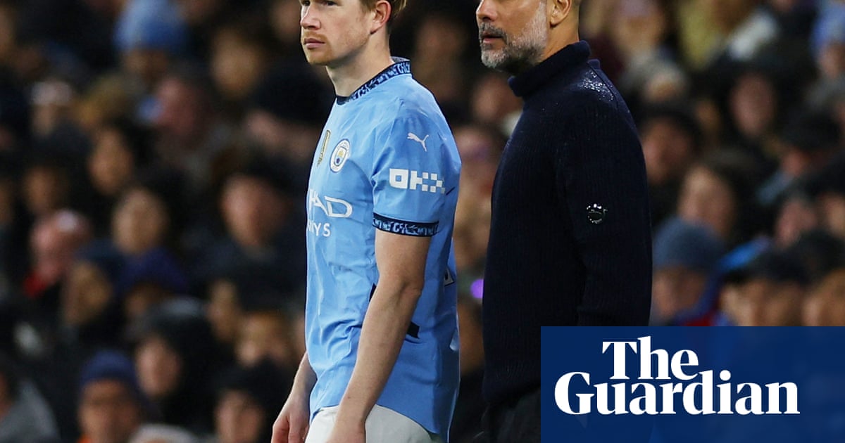 Pep Guardiola making no promises on last start for Kevin De Bruyne at Etihad