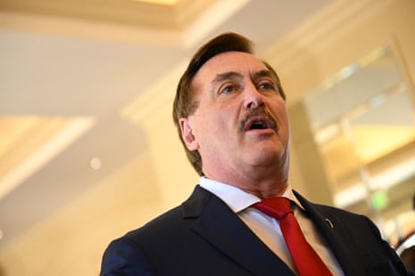 Mike Lindell, the CEO of MyPillow.