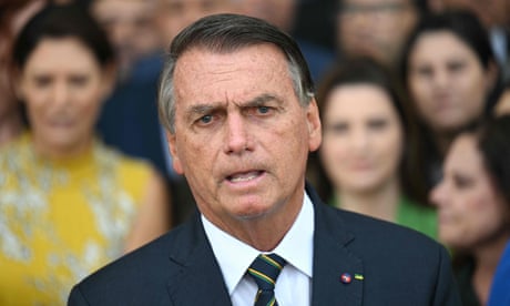 O presidente do Brasil, Jair Bolsonaro