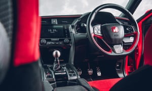 Command centre: the race-oriented interior and cockpit of the Type R