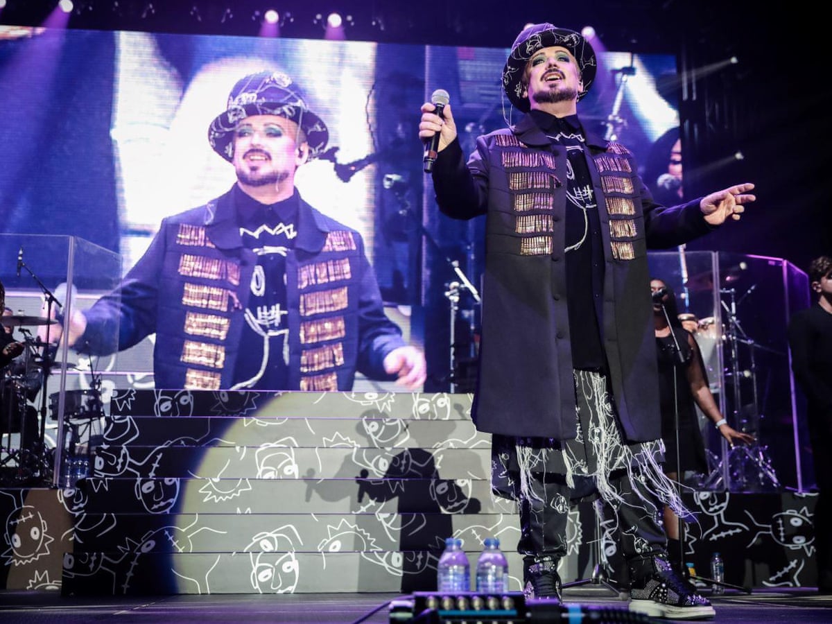 Boy George Culture Club Review Callow Colossus Returns As A Burnished Catwalk Ragamuffin Pop And Rock The Guardian Boy George 2022 Concert Review