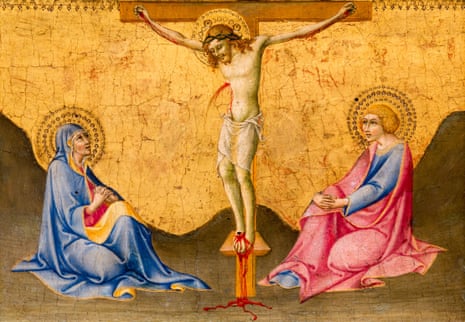 A terrible death: 15th-century painting of the crucifixion by Sano di Pietro.