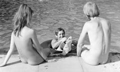 Nudists in 1975.