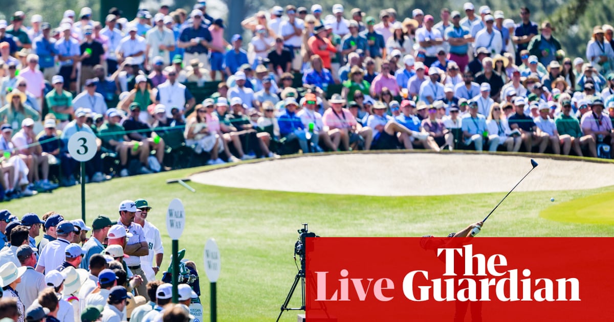 The Masters 2026: day three golf updates from Augusta National – live