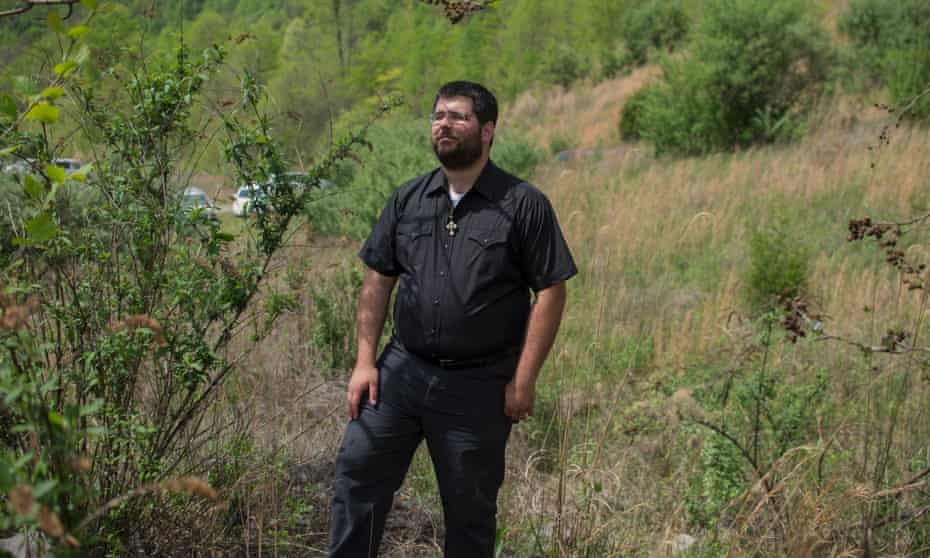 Matthew Heimbach was caught on video repeatedly shoving a black protester at a Trump rally.
