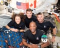 Astronauts speak about 'working on something big for the good of everyone' as they prepare to return to earth