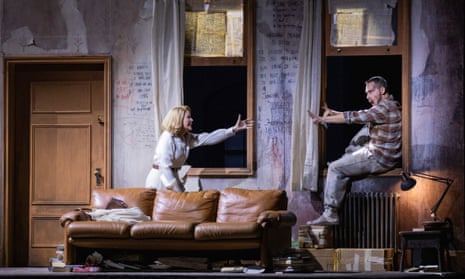 ‘So many relevant stories’ … Renée Fleming as Clarissa, with Kyle Ketelsen as Richard, in Kevin Puts’ The Hours at the Metropolitan Opera, New York.