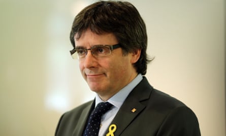 Puigdemont remains in self-imposed exile