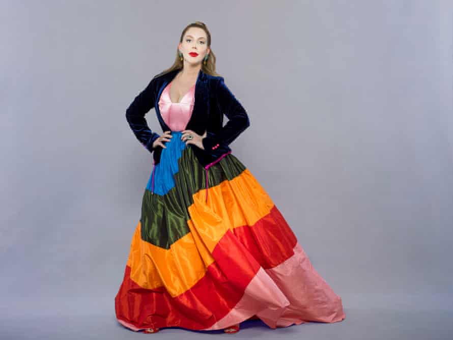 Rainbow connection … Canada’s Katherine Ryan.