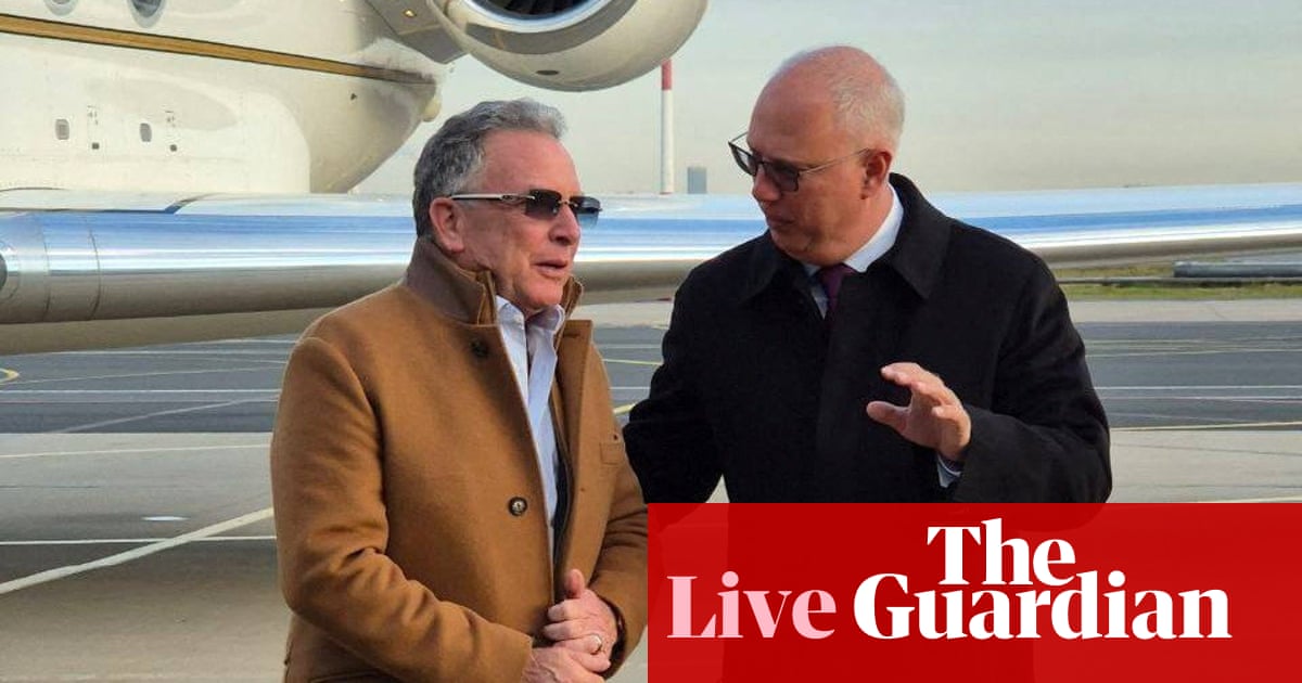 US envoy Witkoff lands in Russia for talks with Vladimir Putin about Ukraine