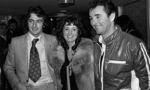 Trevor Francis with his wife, Helen, and Nottingham Forest’s manager, Brian Clough, after becoming Britain’s most expensive player.