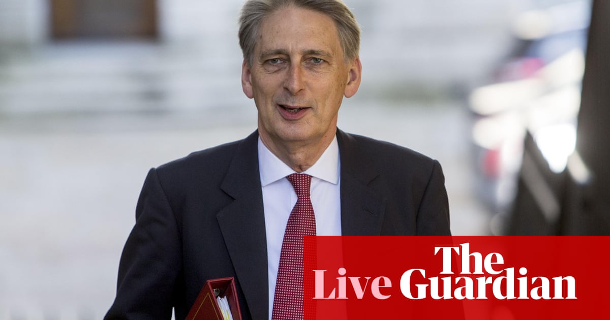 Chancellor Hammond claims UK economic fundamentals are strong despite Brexit fears –as it happened
