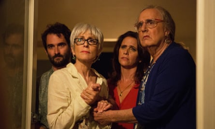 A scene from the TV series Transparent. Dodge has collaborated with Silas Howard, a director on the show